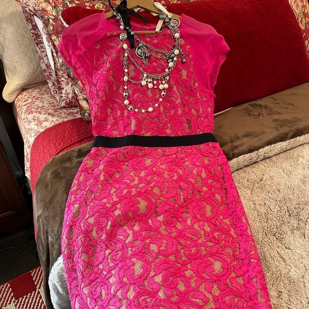BCBG Pink Chara dress